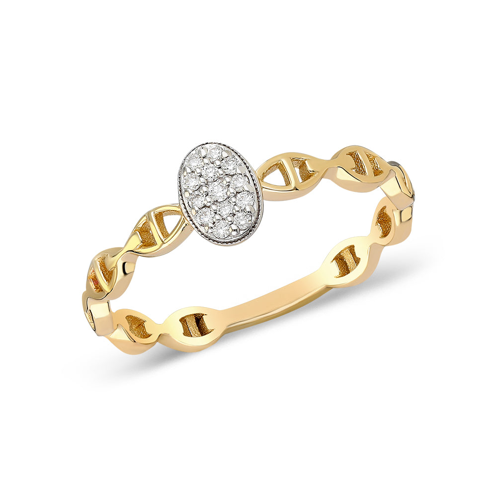 0,05 Karat Pırlanta Yüzük ANQ-1-YZ0149