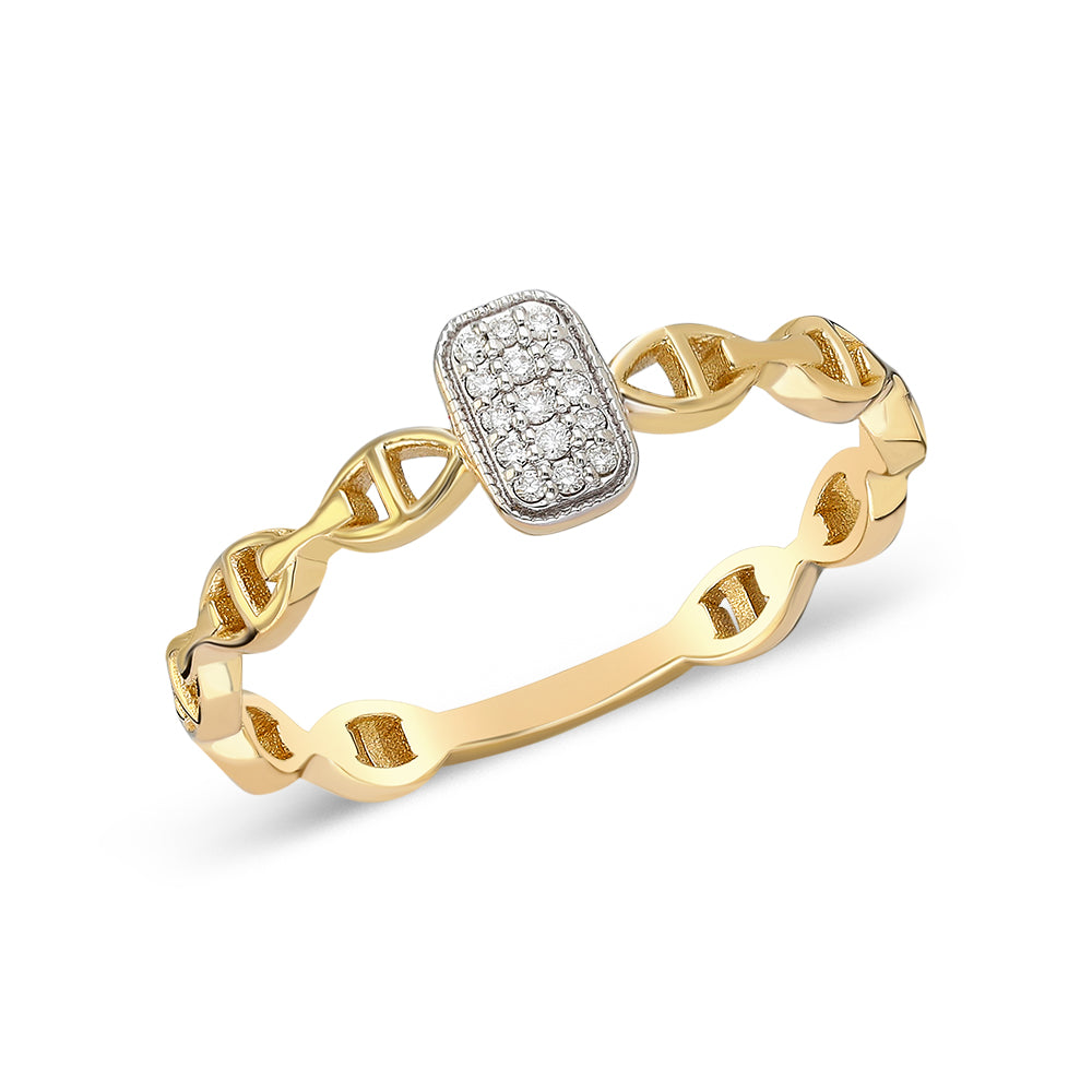 0,05 Karat Pırlanta Yüzük ANQ-1-YZ0151