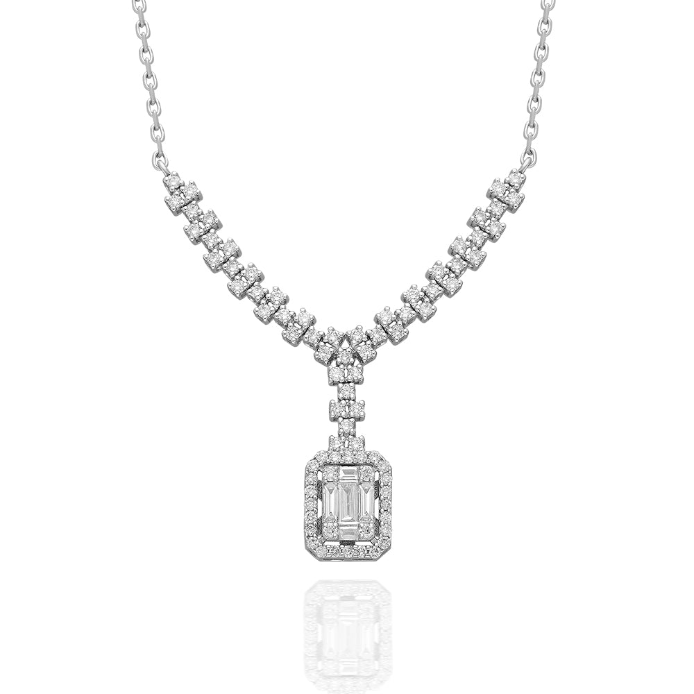 0,80 Karat Pırlanta Kolye AUR-KL0054