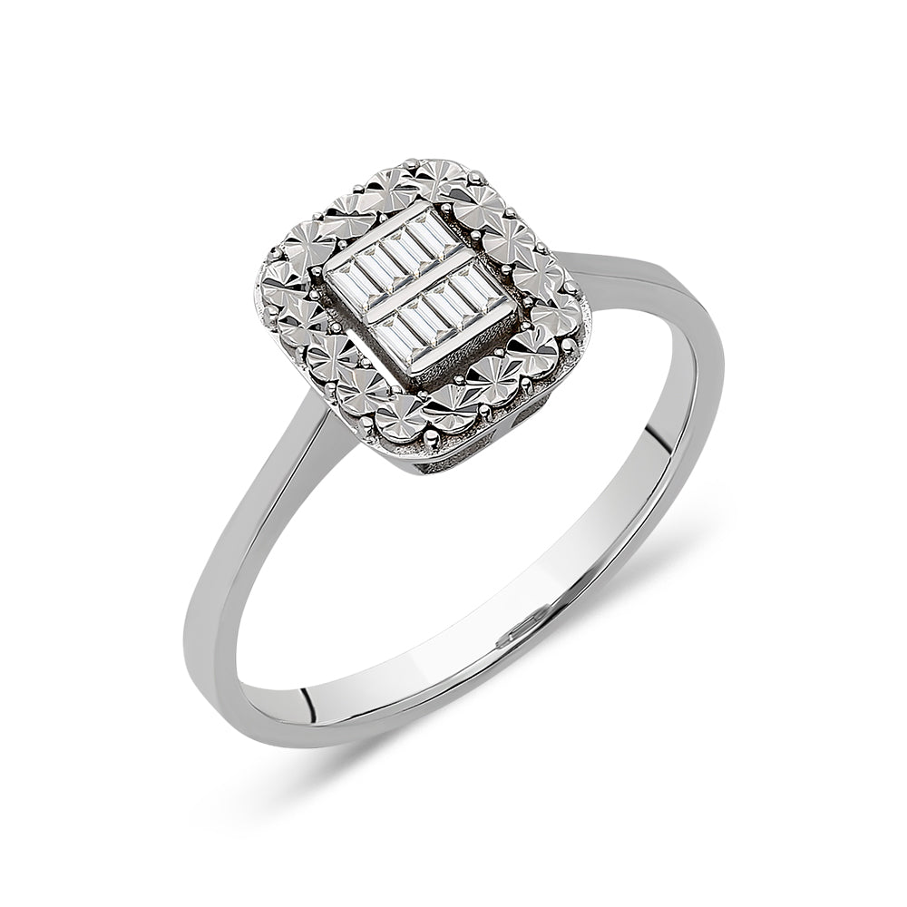 0,08 Karat Pırlanta Yüzük BGT-1-YZ02780,08 Karat Pırlanta Yüzük BGT-1-YZ0278 | Best Price in 2023 at vav diamondBaget, Yüzük