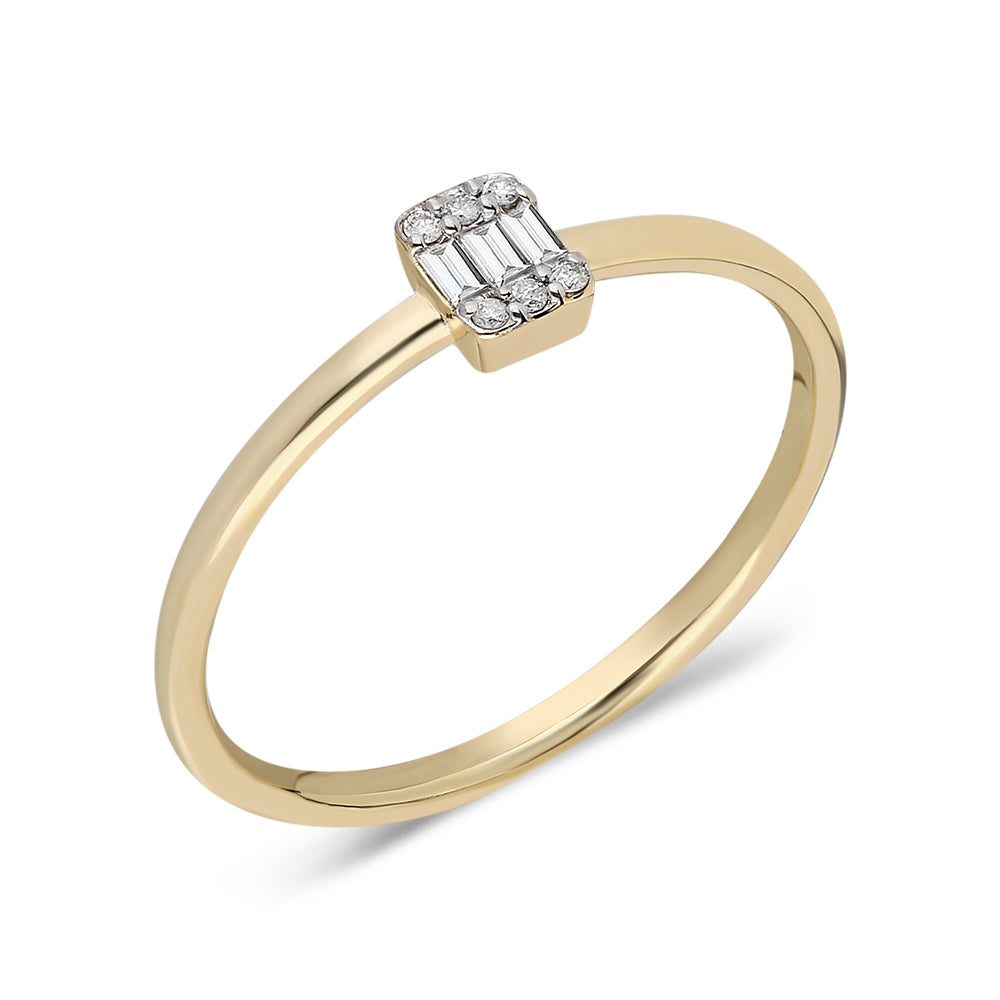 0,04 Karat Pırlanta Yüzük BGT-1-YZ04120,04 Karat Pırlanta Yüzük BGT-1-YZ0412 | Best Price in 2023 at vav diamondBaget, Yüzük