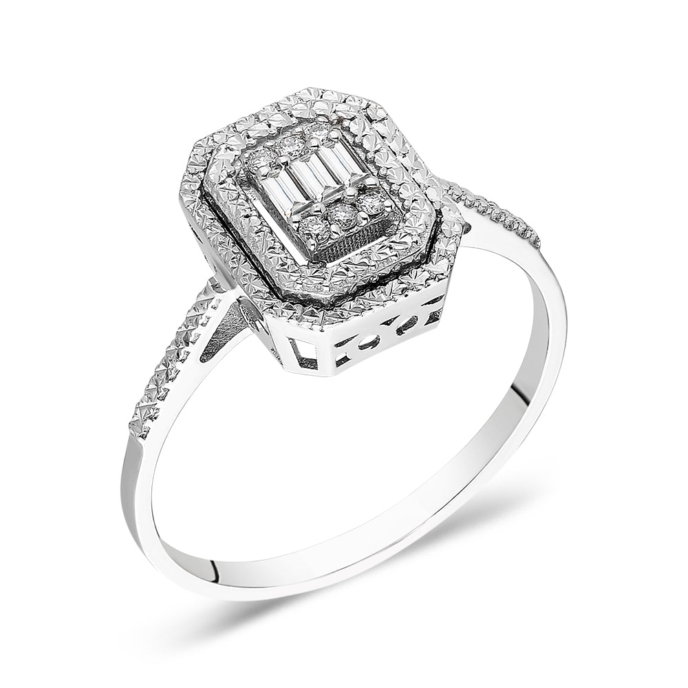 0,10 Karat Pırlanta Yüzük BGT-1-YZ04590,10 Karat Pırlanta Yüzük BGT-1-YZ0459 | Best Price in 2023 at vav diamondBaget, Yüzük