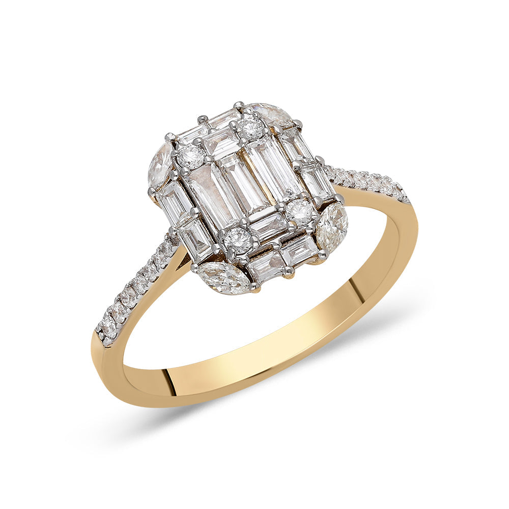 0,57 Karat Pırlanta Yüzük BGT-1-YZ05160,57 Karat Pırlanta Yüzük BGT-1-YZ0516 | Best Price in 2023 at vav diamondBaget, Yüzük