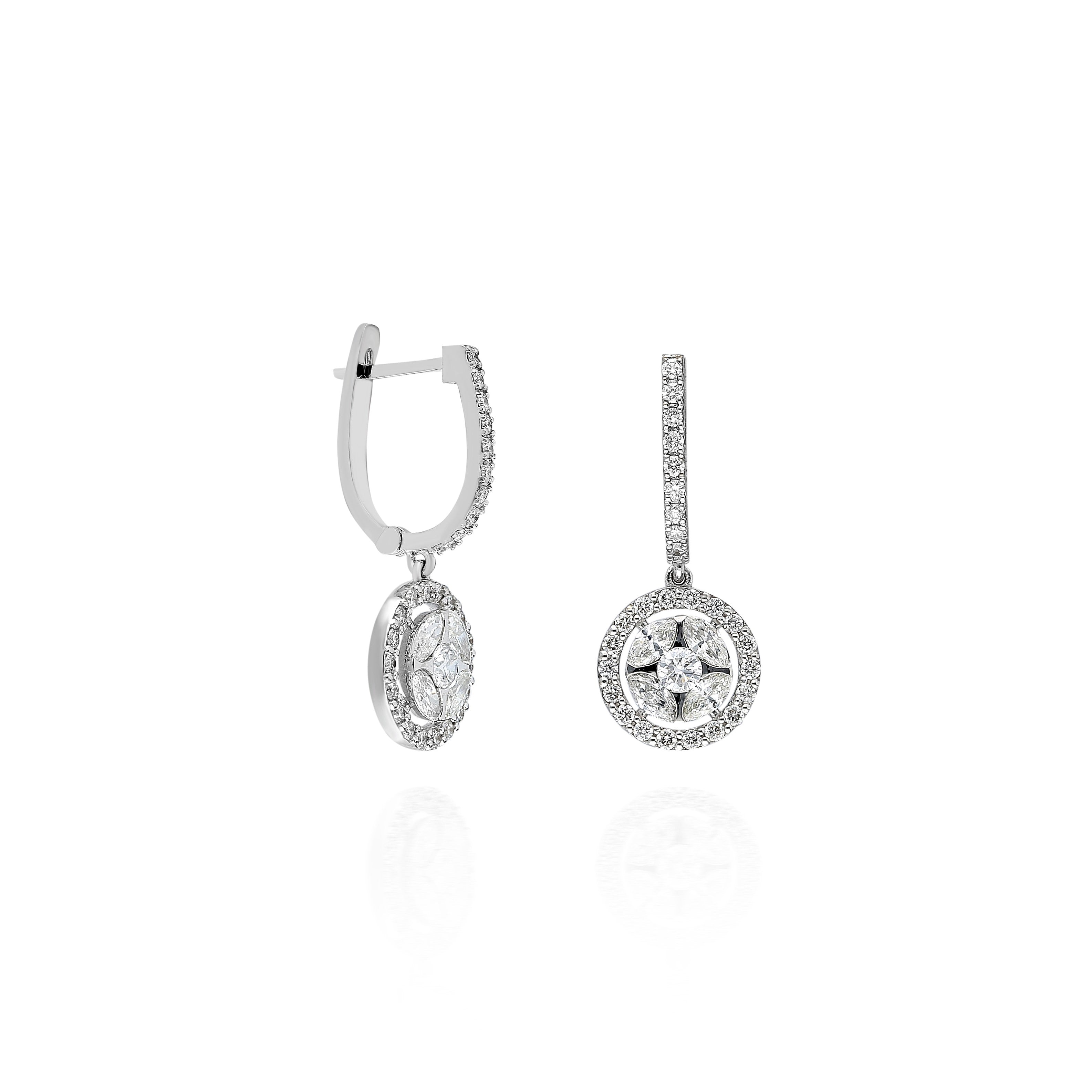 1,08 Karat Pırlanta Küpe MRK-1-KP00041,08 Karat Pırlanta Küpe MRK-1-KP0004 | Best Price in 2023 at vav diamondKüpe, Mark