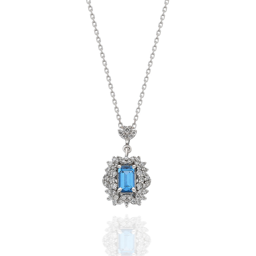 0,92 Karat Safir Kolye QUA-1-KL00400,92 Karat Safir Kolye QUA-1-KL0040 | Best Price in 2023 at vav diamondKolye, Qua