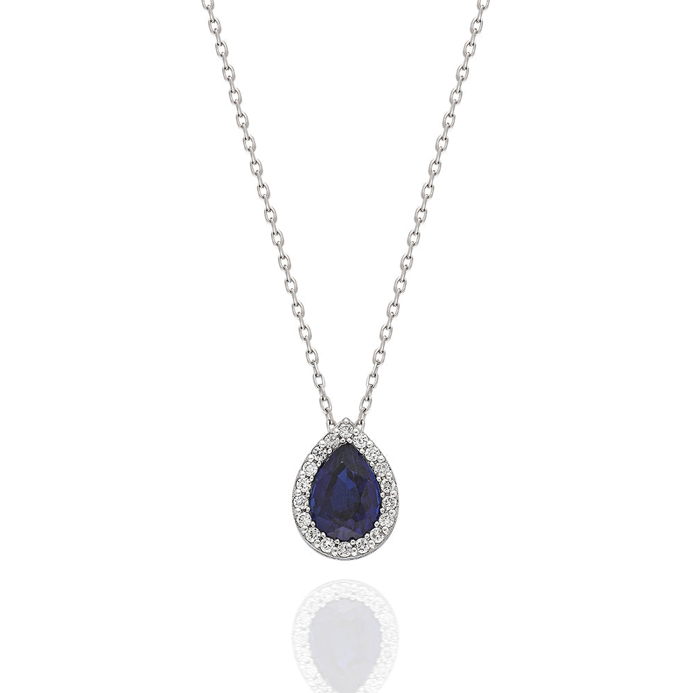 1,19 Karat Safir Kolye QUA-1-KL01481,19 Karat Safir Kolye QUA-1-KL0148 | Best Price in 2023 at vav diamondKolye, Qua