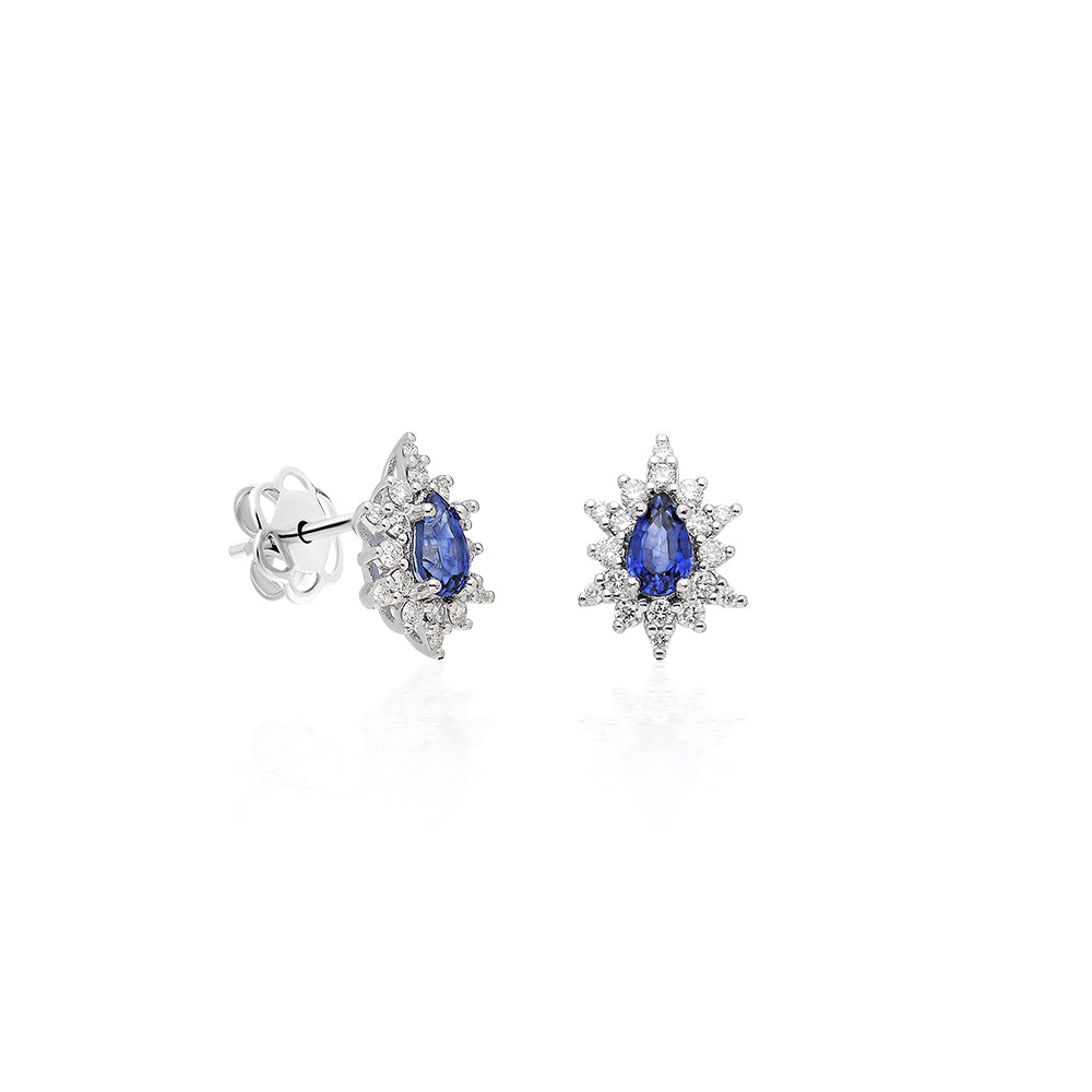 0,82 Karat Safir Küpe QUA-1-KP00370,82 Karat Safir Küpe QUA-1-KP0037 | Best Price in 2023 at vav diamondKüpe, Qua