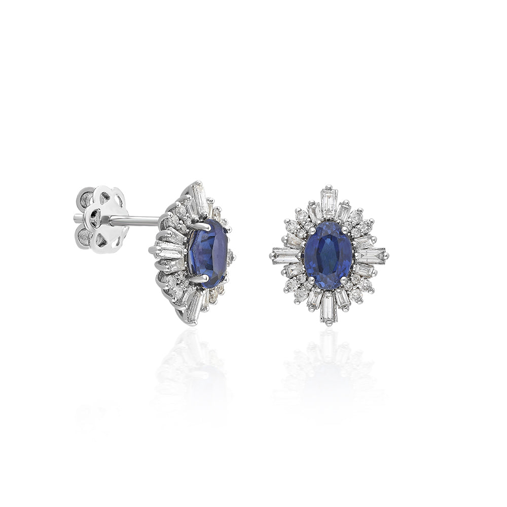2,13 Karat Safir Kolye QUA-1-KP01442,13 Karat Safir Kolye QUA-1-KP0144 | Best Price in 2023 at vav diamondKüpe, Qua