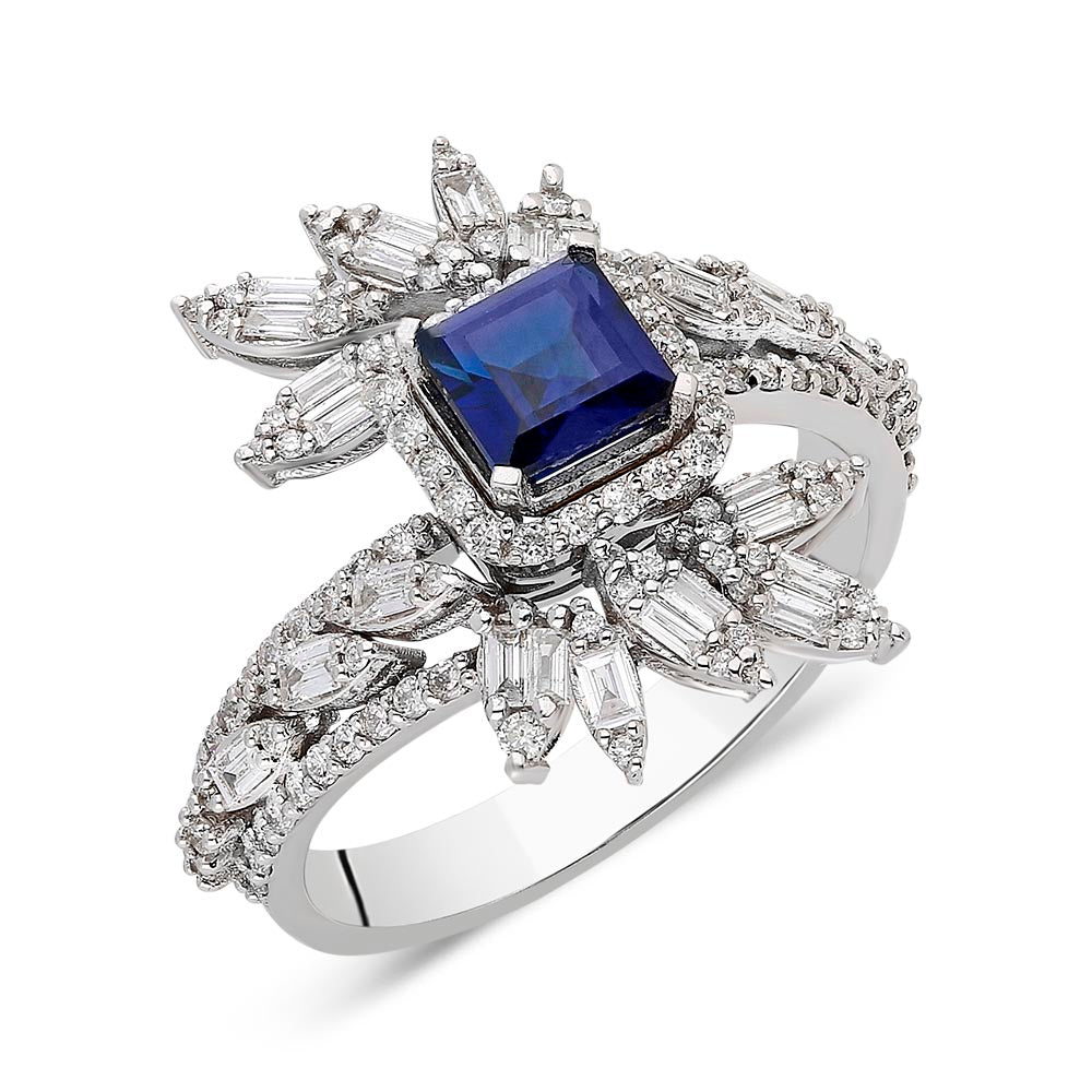 1,48 Karat Safir Yüzük QUA-1-YZ00691,48 Karat Safir Yüzük QUA-1-YZ0069 | Best Price in 2023 at vav diamondQua, Yüzük