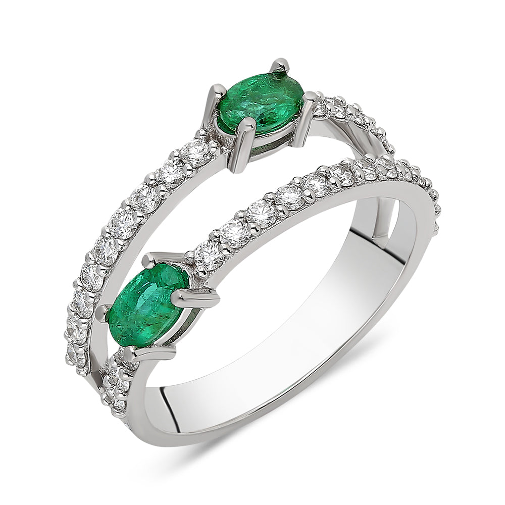 1,06 Karat Zümrüt Yüzük QUA-1-YZ00831,06 Karat Zümrüt Yüzük QUA-1-YZ0083 | Best Price in 2023 at vav diamondQua, Yüzük