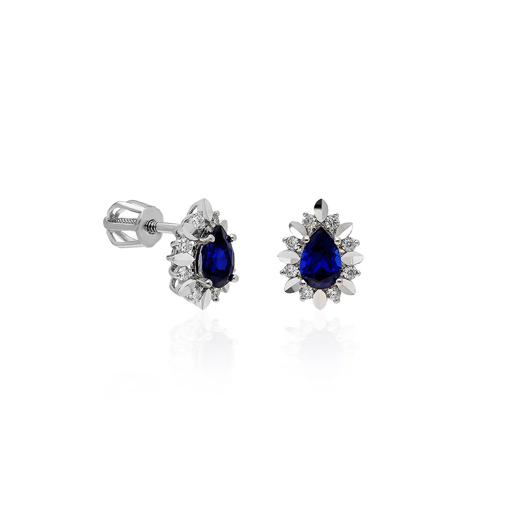 0,67 Karat Safir Küpe QUA-1-KP00190,67 Karat Safir Küpe QUA-1-KP0019 | Best Price in 2023 at vav diamondKüpe, Qua