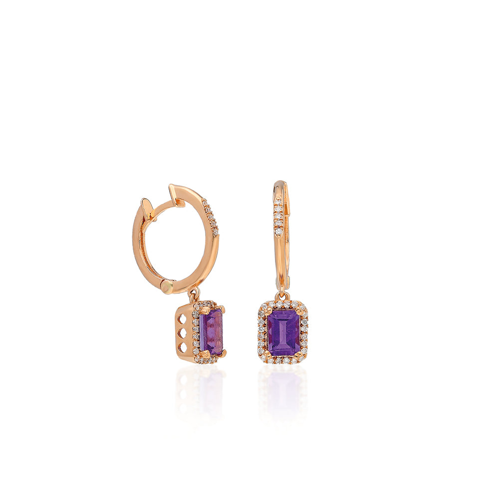Earrings QUA-R-KP0002