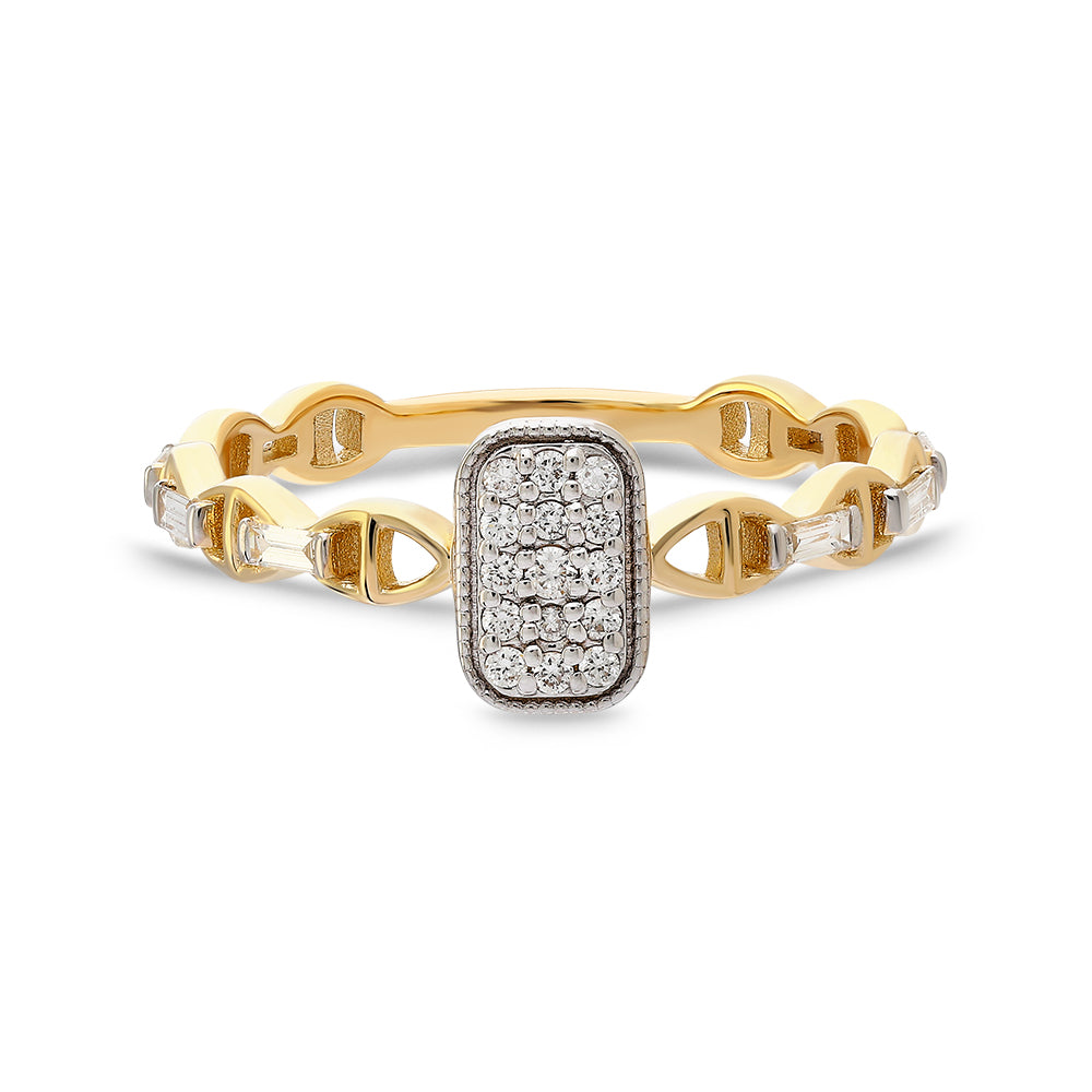 0,09 Karat Pırlanta Yüzük ANQ-1-YZ0155