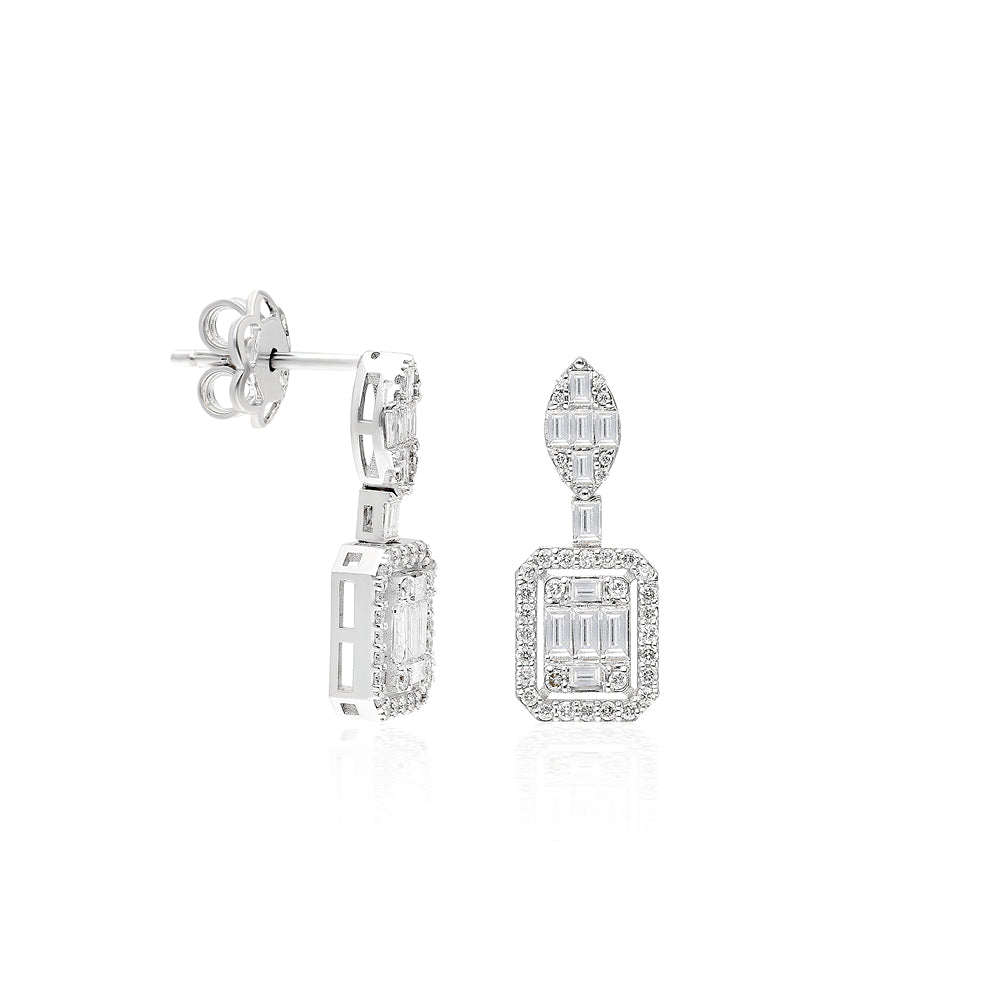 0,74 Karat Pırlanta Küpe AUR-KP00210,74 Karat Pırlanta Küpe AUR-KP0021 | Best Price in 2023 at vav diamondAura, Küpe