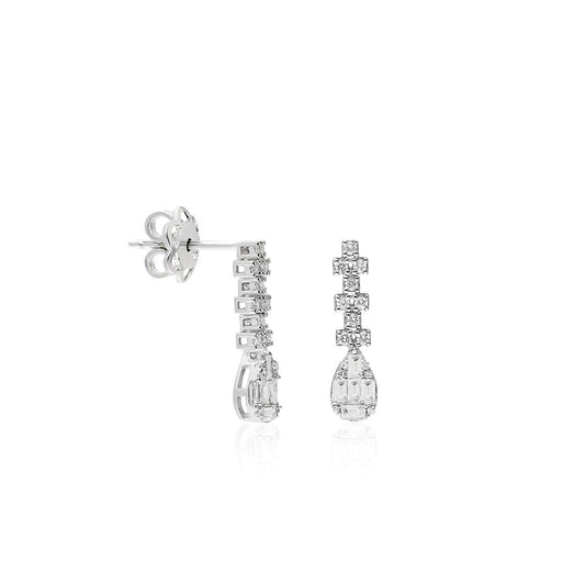 0,35 Karat Pırlanta Küpe AUR-KP00240,35 Karat Pırlanta Küpe AUR-KP0024 | Best Price in 2023 at vav diamondAura, Küpe