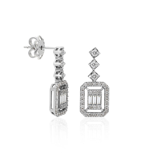 0,73 Karat Pırlanta Küpe AUR-KP00680,73 Karat Pırlanta Küpe AUR-KP0068 | Best Price in 2023 at vav diamondAura, Küpe
