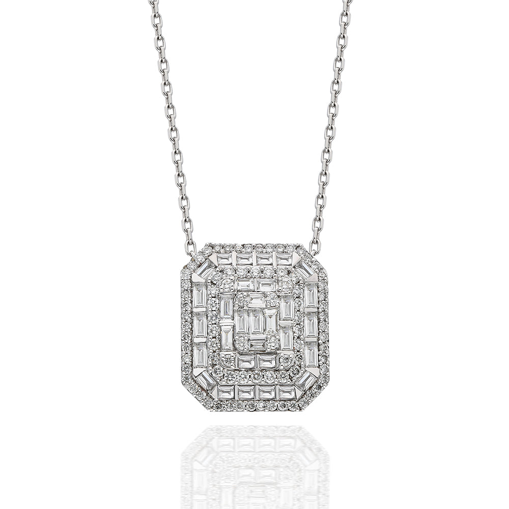 1,81 Karat Pırlanta Kolye BGT-1-KL01941,81 Karat Pırlanta Kolye BGT-1-KL0194 | Best Price in 2023 at vav diamondBaget, Kolye
