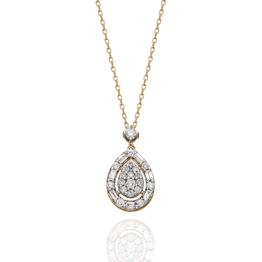 0,33 Karat Pırlanta Kolye BGT-1-KL02870,33 Karat Pırlanta Kolye BGT-1-KL0287 | Best Price in 2023 at vav diamondBaget, Kolye