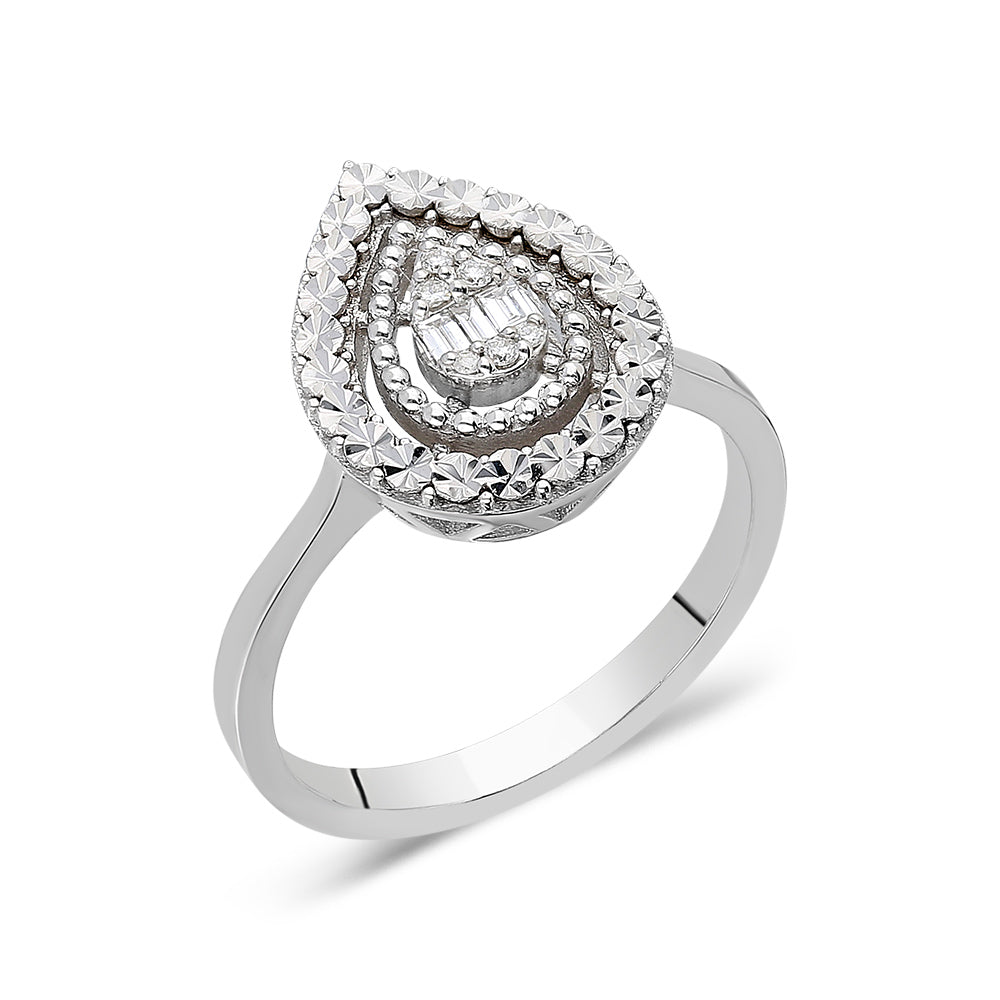 0,08 Karat Pırlanta Yüzük BGT-1-YZ02330,08 Karat Pırlanta Yüzük BGT-1-YZ0233 | Best Price in 2023 at vav diamondBaget, Yüzük