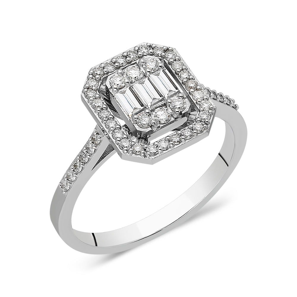 0,44 Karat Pırlanta Yüzük BGT-1-YZ03180,44 Karat Pırlanta Yüzük BGT-1-YZ0318 | Best Price in 2023 at vav diamondBaget, Yüzük