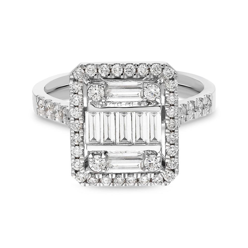 1,01 Karat Pırlanta Yüzük BGT-1-YZ05051,01 Karat Pırlanta Yüzük BGT-1-YZ0505 | Best Price in 2023 at vav diamondBaget, Yüzük