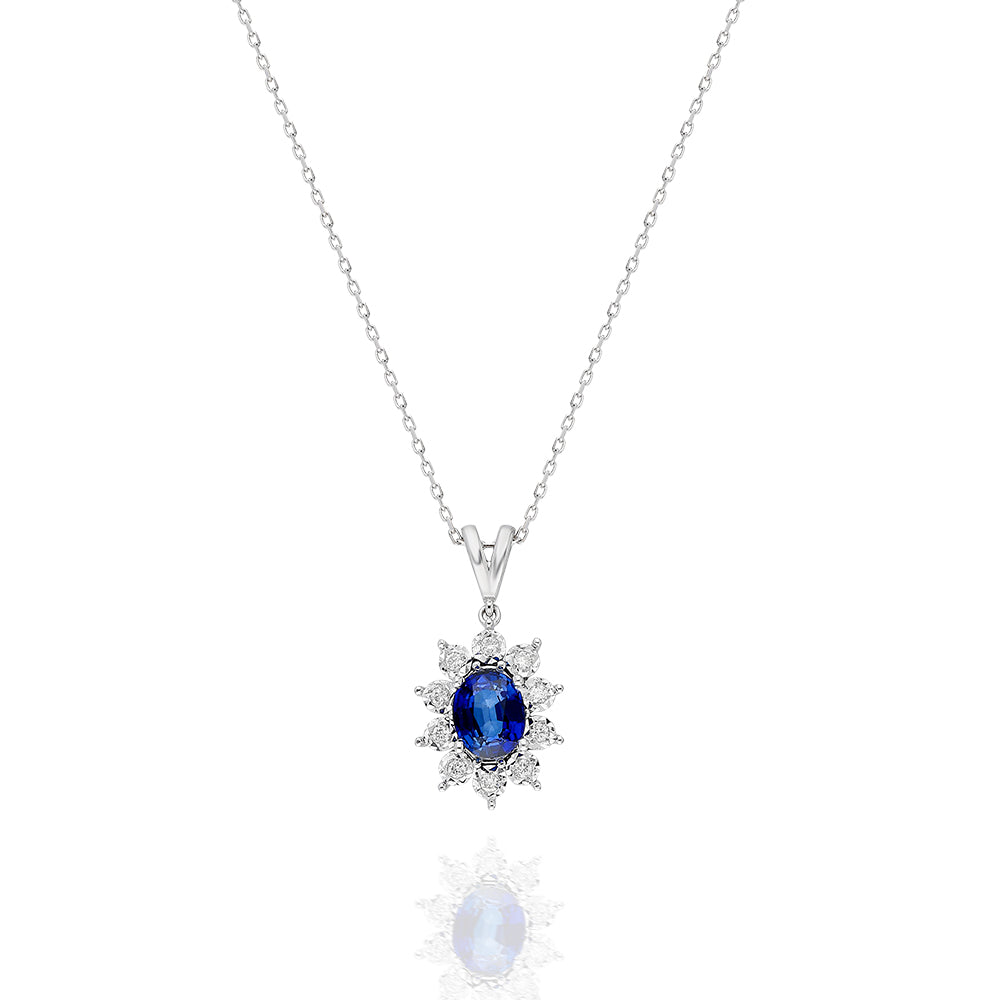 1,12 Karat Safir Kolye CRN-KL00111,12 Karat Safir Kolye CRN-KL0011 | Best Price in 2023 at vav diamondCrinkle, Kolye
