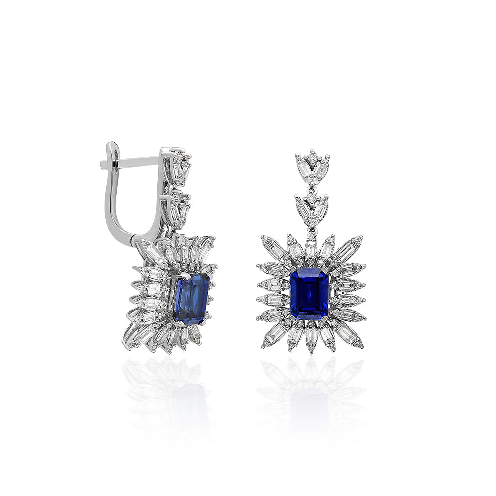 3,56 Karat Safir Küpe INF-KP00913,56 Karat Safir Küpe INF-KP0091 | Best Price in 2023 at vav diamondİnfigo, Küpe