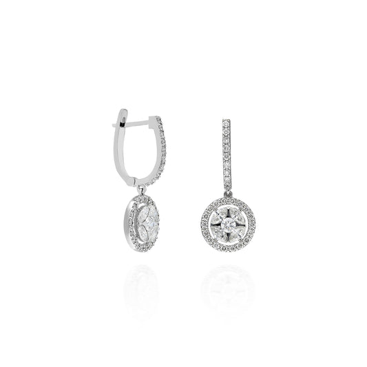 1,08 Karat Pırlanta Küpe MRK-1-KP00041,08 Karat Pırlanta Küpe MRK-1-KP0004 | Best Price in 2023 at vav diamondKüpe, Mark