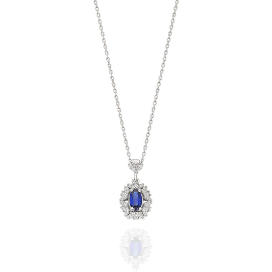 0,41 Karat Safir Kolye QUA-1-KL00390,41 Karat Safir Kolye QUA-1-KL0039 | Best Price in 2023 at vav diamondKolye, Qua