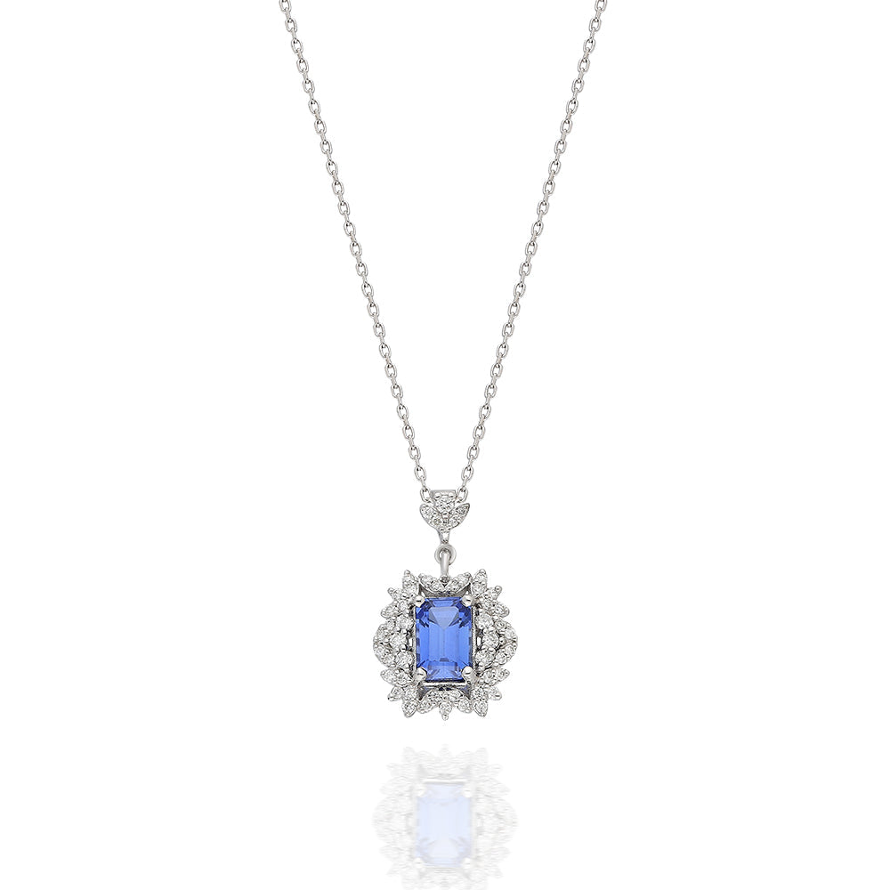 0,92 Karat Safir Kolye QUA-1-KL00400,92 Karat Safir Kolye QUA-1-KL0040 | Best Price in 2023 at vav diamondKolye, Qua