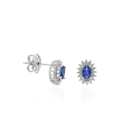 0,81 Karat Safir Küpe QUA-1-KP00100,81 Karat Safir Küpe QUA-1-KP0010 | Best Price in 2023 at vav diamondKüpe, Qua