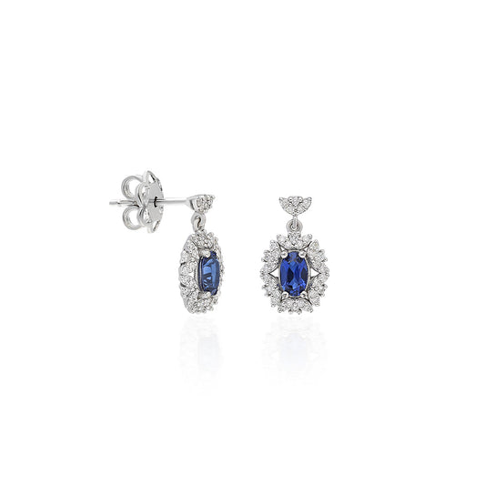 0,75 Karat Safir Küpe QUA-1-KP00390,75 Karat Safir Küpe QUA-1-KP0039 | Best Price in 2023 at vav diamondKüpe, Qua