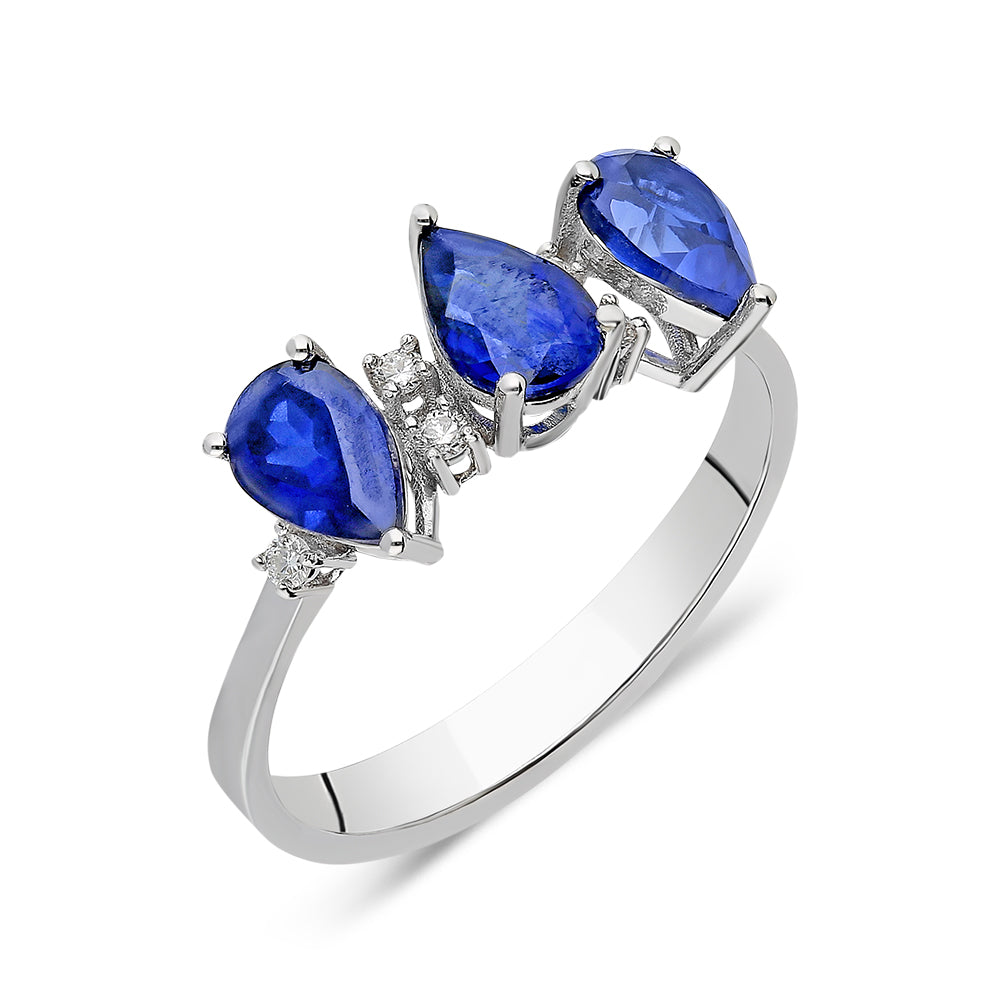 1,08 Karat Safir Yüzük QUA-1-YZ00501,08 Karat Safir Yüzük QUA-1-YZ0050 | Best Price in 2023 at vav diamondQua, Yüzük