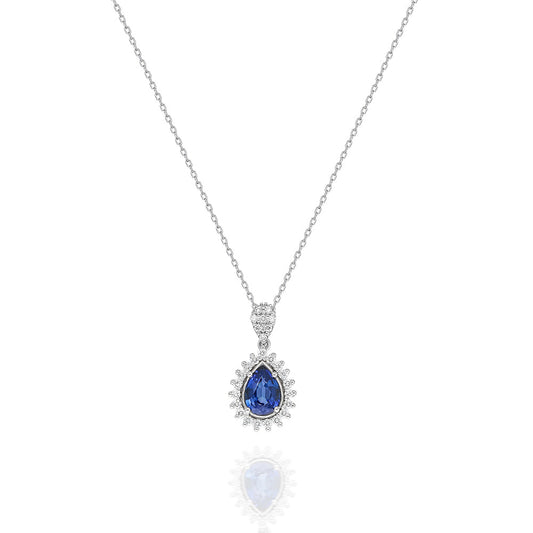 0,65 Karat Safir Kolye QUA-1-KL00060,65 Karat Safir Kolye QUA-1-KL0006 | Best Price in 2023 at vav diamondKolye, Qua